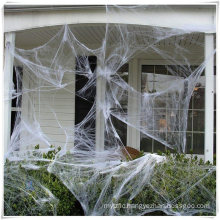 Fake Spider Web Halloween Party Outdoor Decorations White